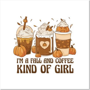 Autumn Coffee Brews and Fall Enthusiast Posters and Art